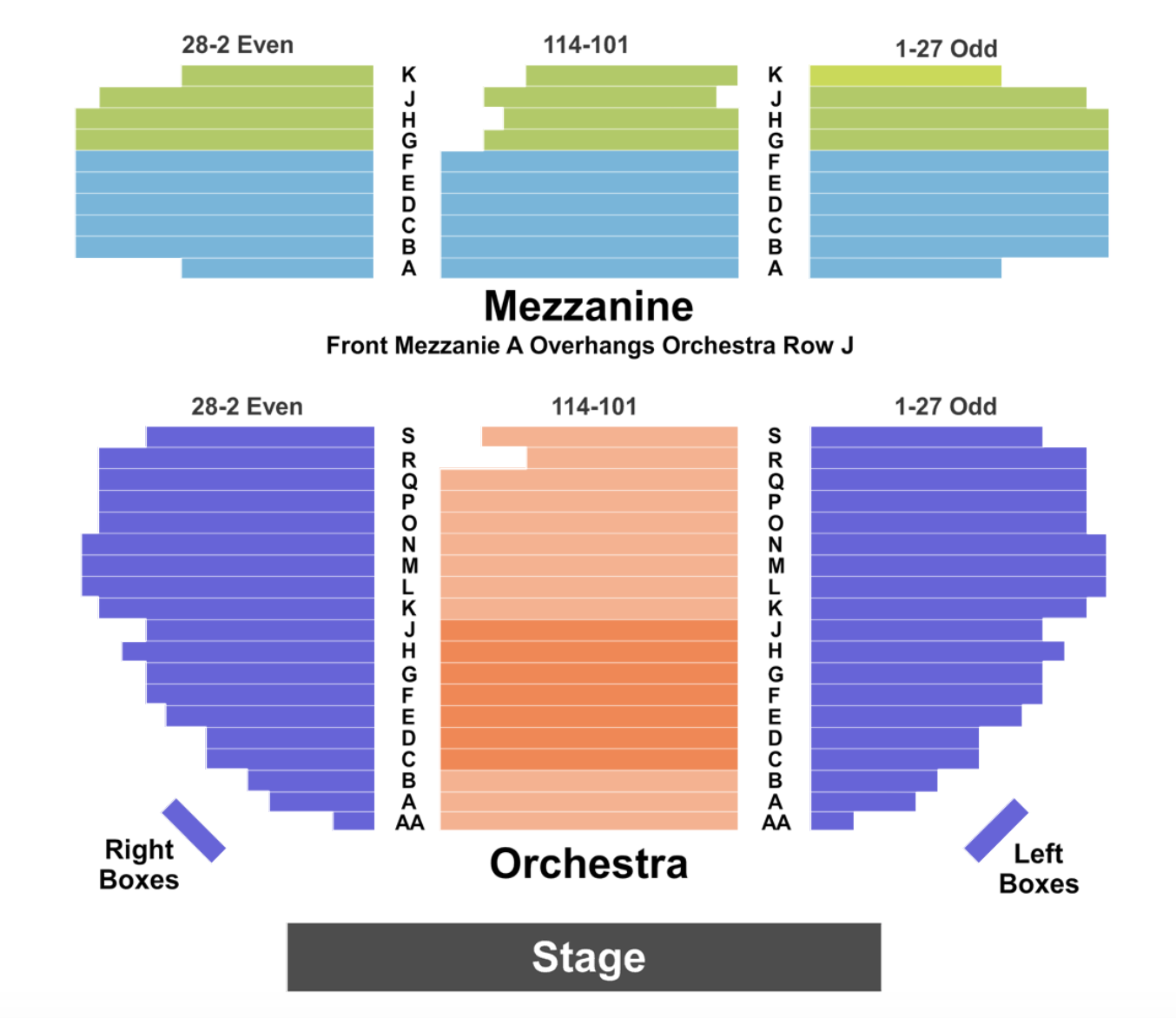 Sarasota Opera House Seating Chart